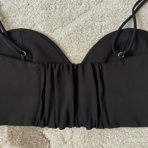 Zara // Crop Corset Top // Size M - Picture 7 of 8